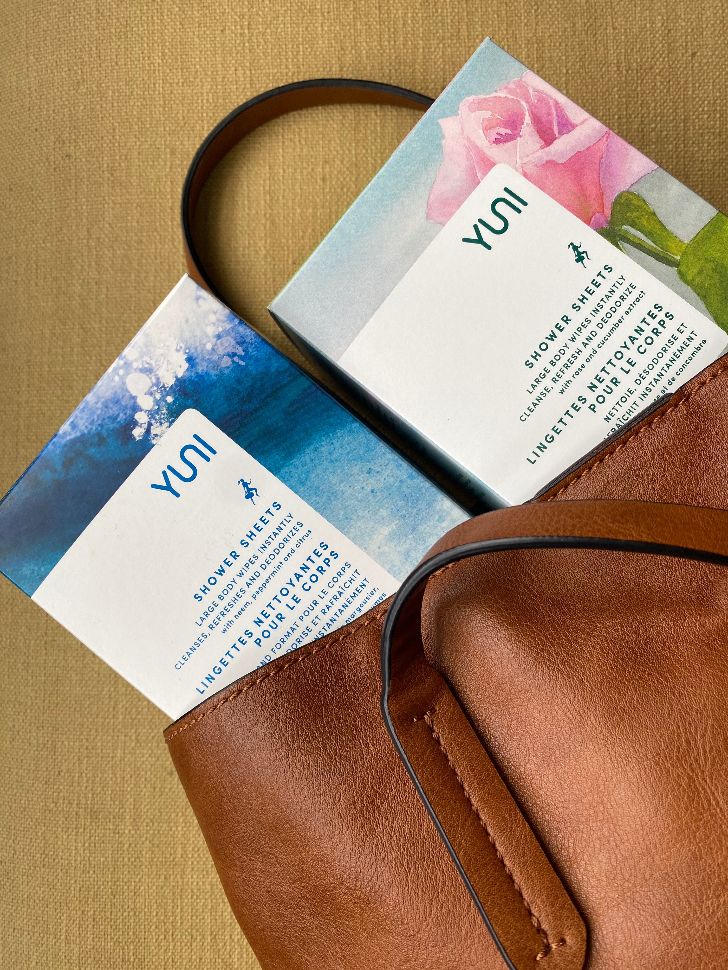 Travel Ready: Biodegradable Body Wipes